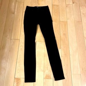 Dark Black Hudson Jeans Size 24